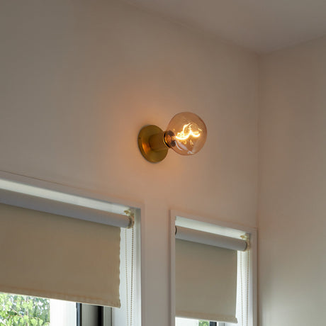 Tala Lochan Wall Light in Brass with Voronoi I