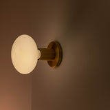 Tala Lochan Wall Light in Brass Oval
