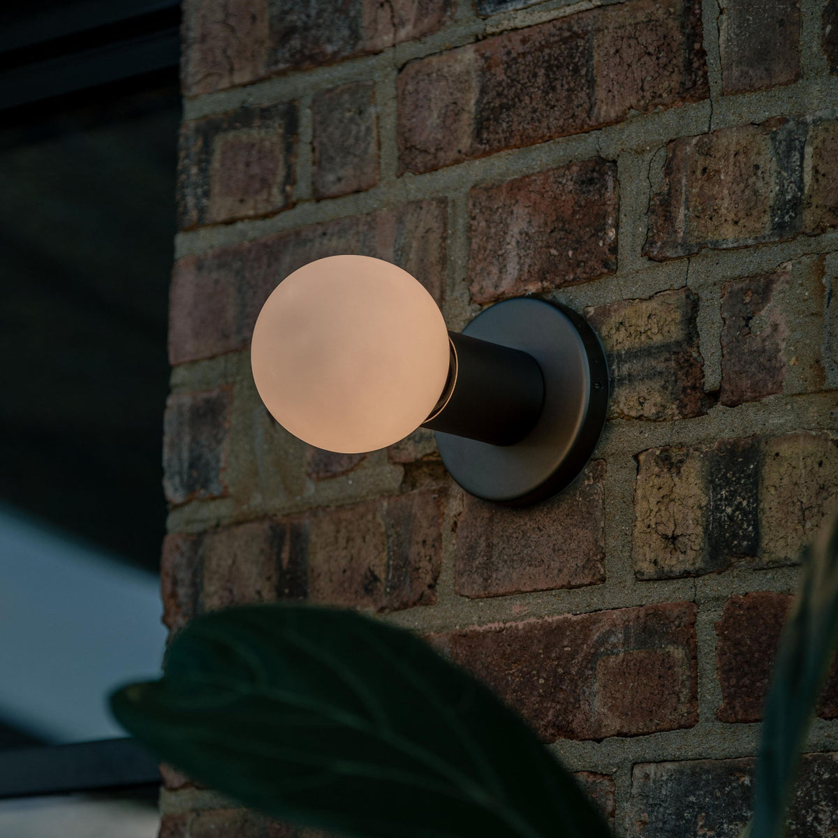 Tala Lochan Wall Light in Graphite with Sphere III