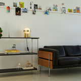 Tala Loop Table Lamp in Gold with Sphere IV