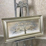 Pagazzi Gold Blossom Tree Wall Art with Champagne Gold Frame