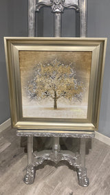 Pagazzi Gold Blossom Tree Framed Wall Art
