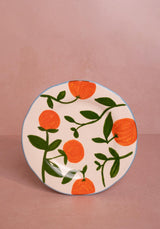 Casa by Josephine Jenno Twig Oranges Lunch Plates - Set of 4