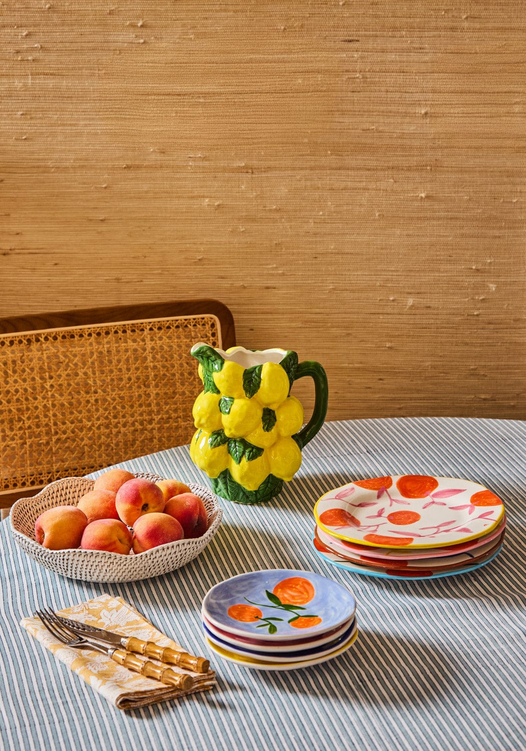 Casa by Josephine Jenno Peaches and Keen Plates - Set of 4