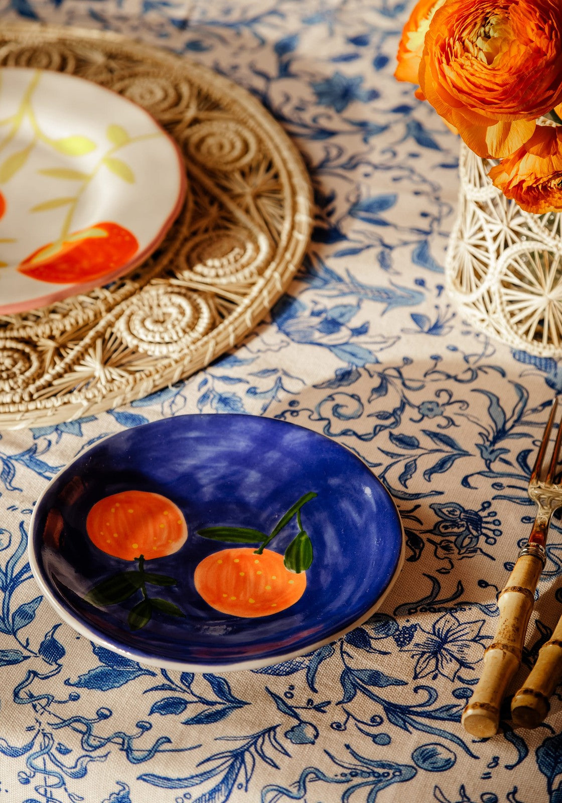 Casa by Josephine Jenno Peaches and Keen Plates - Set of 4