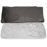 Ralph & Co Luxury Grey Memory Foam Crate Bed