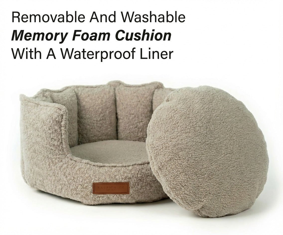 Ralph & Co Cotswold Luxury Boucle Dog Bed