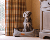 Ralph & Co Kensington Luxury Houndstooth Dog Bed