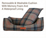 Ralph & Co Marlow Luxury Tartan Dog Bed