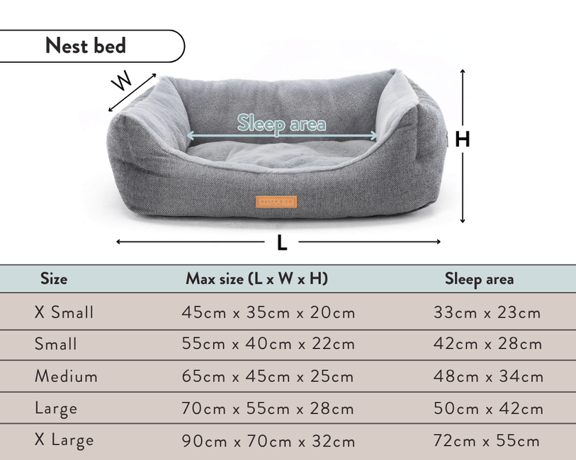 Ralph & Co Richmond Luxury Green Dog Bed