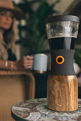 Asobu Portable Cold Brew Coffee Maker, Wood, 1 Litre