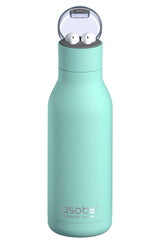 Asobu Stainless Steel Earphone H2 Audio Insulated Water Bottle, 600ml, Mint