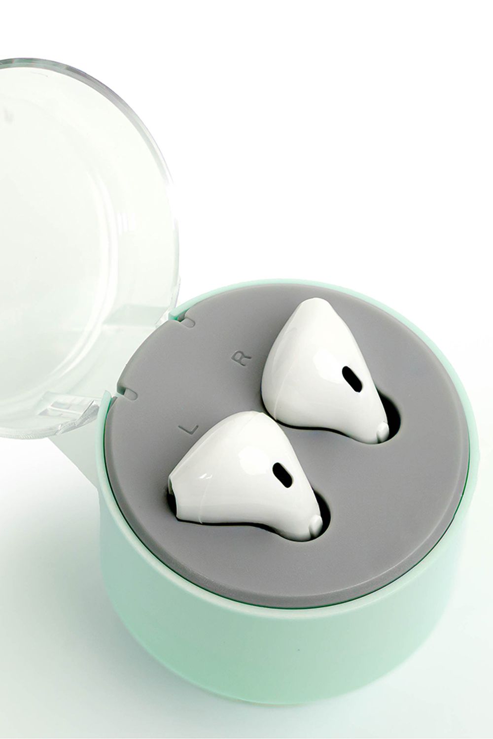 Asobu Stainless Steel Earphone H2 Audio Insulated Water Bottle, 600ml, Mint