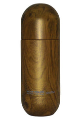 Asobu ORB Stainless Steel Insulated Water Bottle, 400ml, Wood
