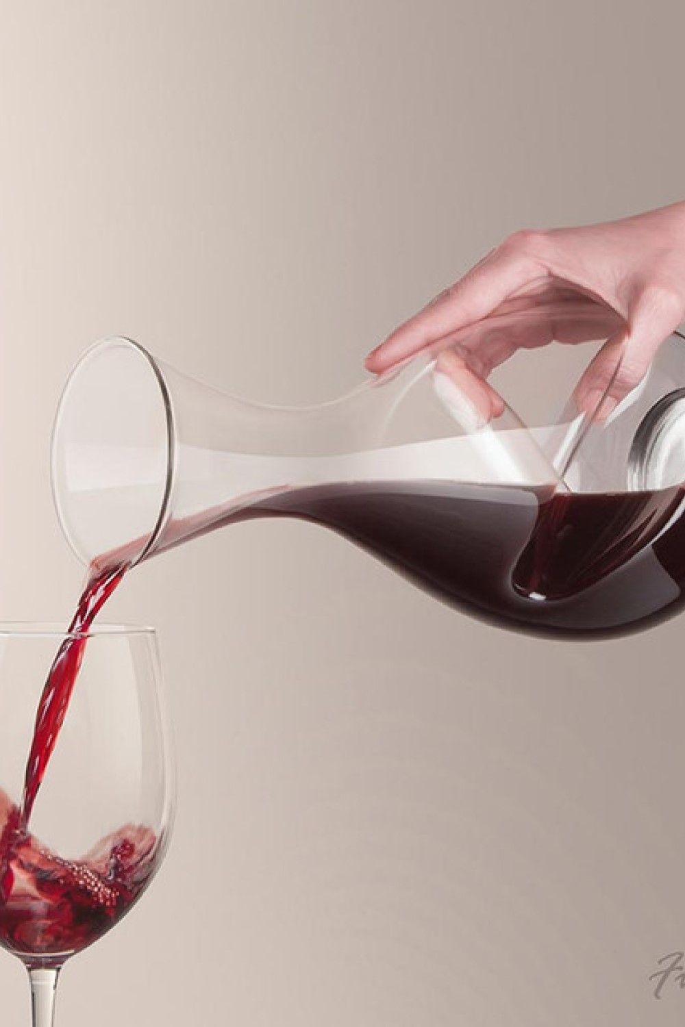 Final Touch L'Grand Conundrum Aerator Decanter, 750ml