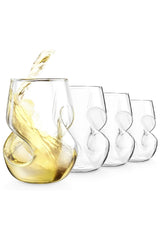 Final Touch Conundrum White Wine Glasses, Pack of 4, 266ml