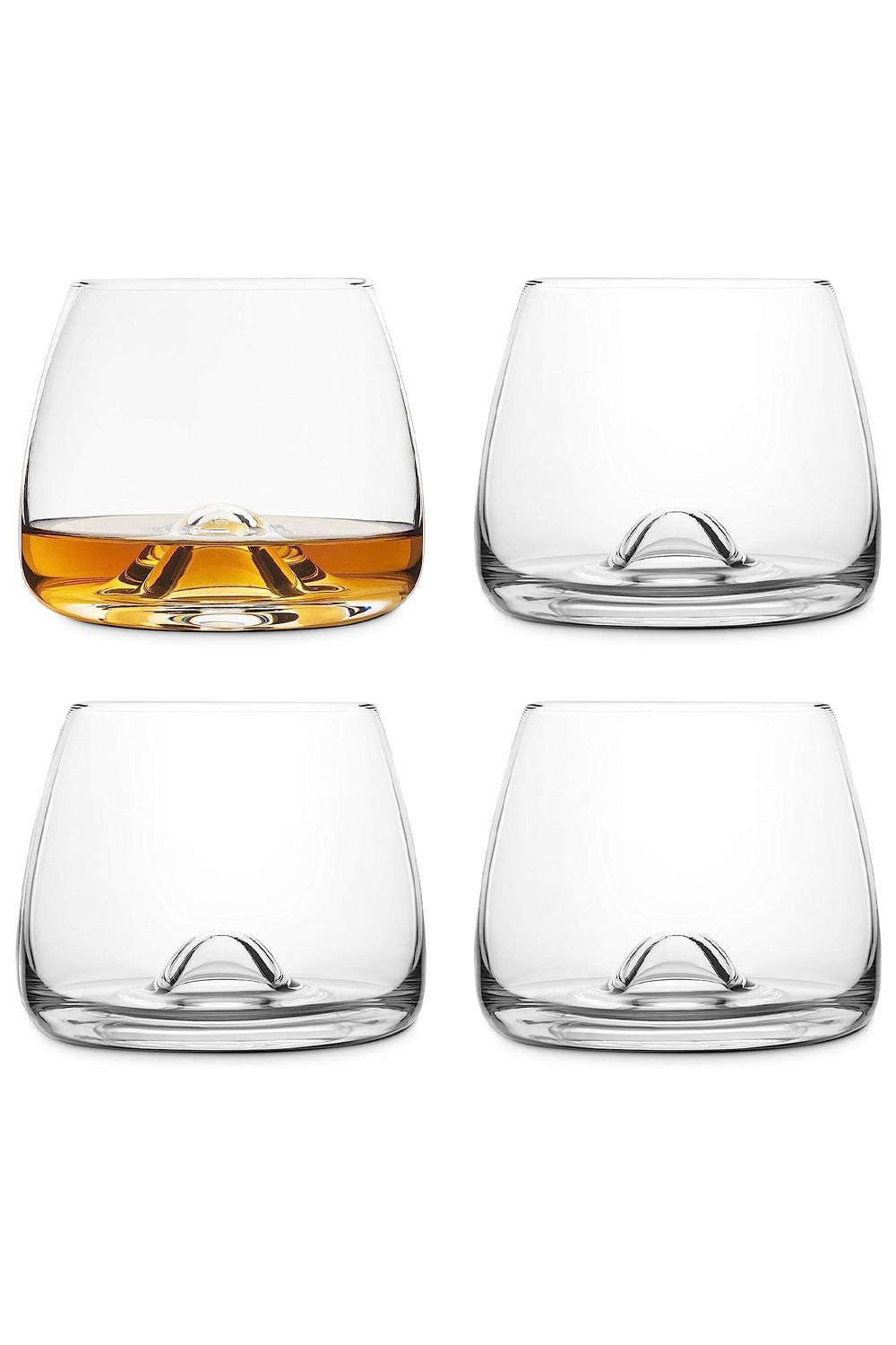 Final Touch Durashield Whisky Glass, Pack of 4, 300ml