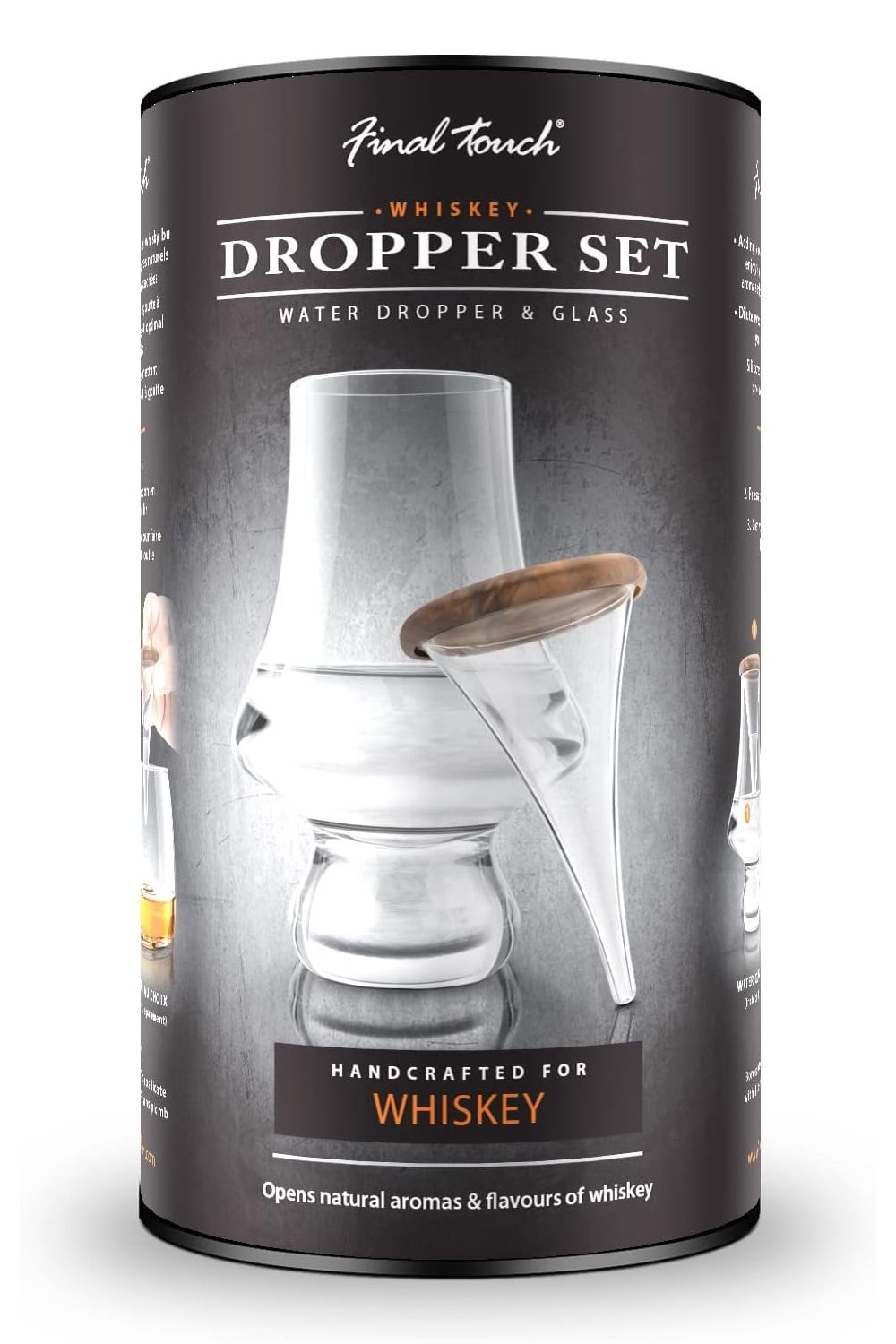 Final Touch Whisky Dropper Set, 195ml