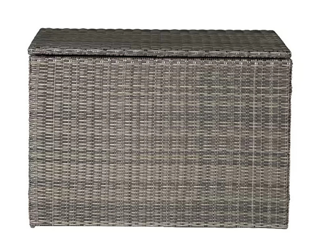 MINT Outdoor Marbella Rattan Cushion Storage Box Large Garden Storage