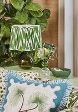 Shop Casa by Josephine Jenno Mayfair Tray Hold All Rattan Basket Green