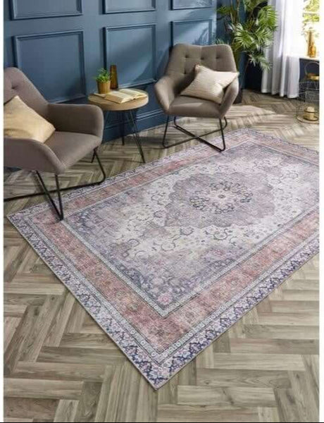 The Rugs - Washable Rug Eterna Medallion Design