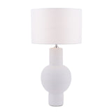Pagazzi Meredith White Ceramic Table Lamp