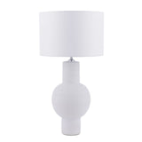 Pagazzi Meredith White Ceramic Table Lamp