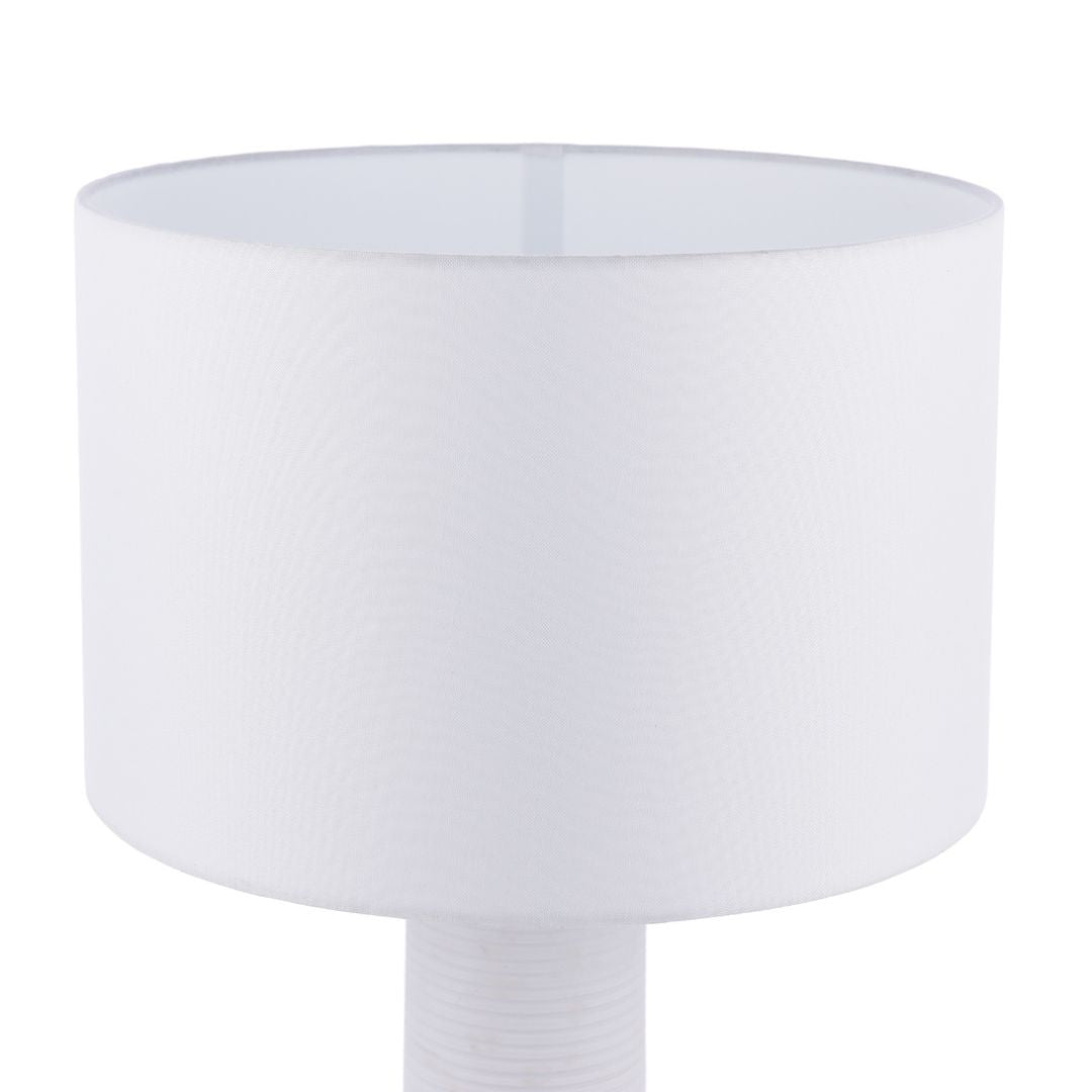 Pagazzi Meredith White Ceramic Table Lamp
