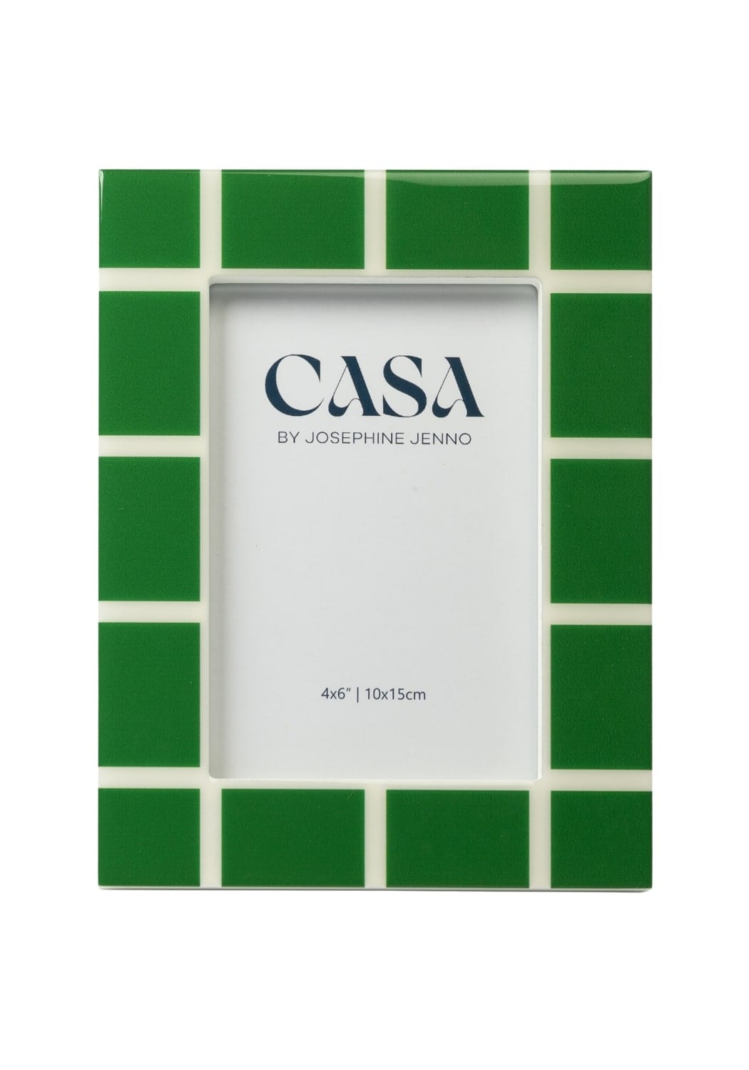 Casa by Josephine Jenno Mia Emerald Mosaic Elegant Photo Frame 6x4