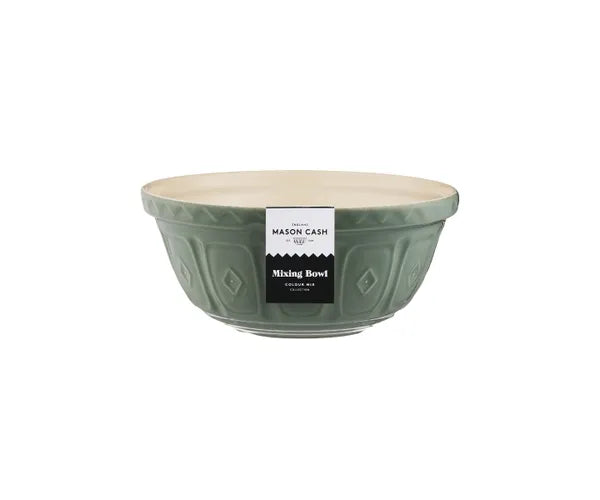 Mason Cash Colour Mix Earthenware Green Mixing Bowl S24, 24cm
