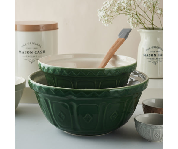 Mason Cash Colour Mix Earthenware Green Mixing Bowl S24, 24cm