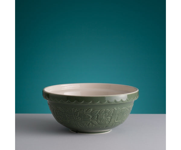 Mason Cash In The Forest Owl Green Mixing Bowl S18, 26cm