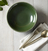 MM Living Green Bobble Pasta Bowl
