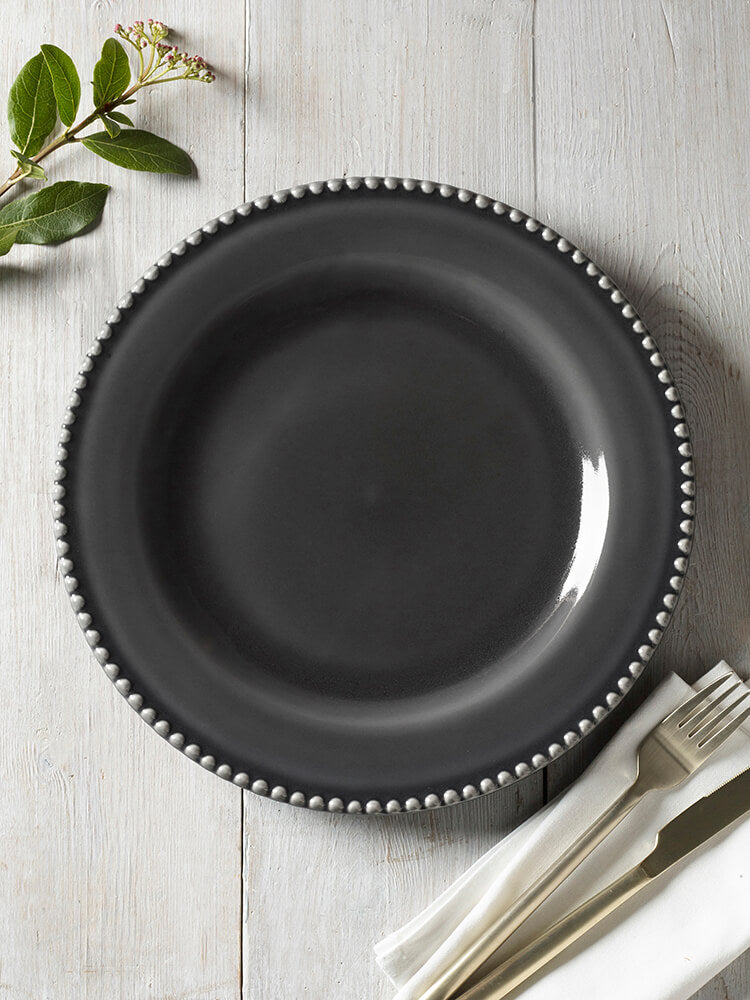 MM Living Grey Bobble Dinner Plate - 29cm