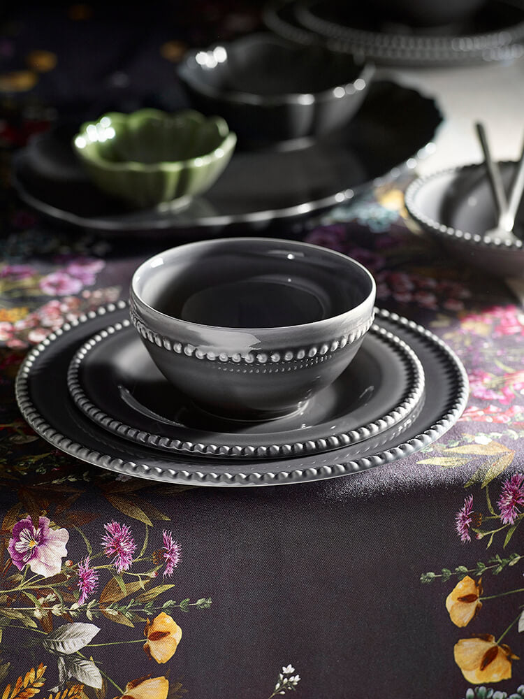 MM Living Grey Bobble Dinner Plate - 29cm