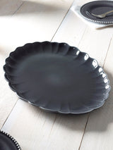 MM Living Grey Scallop Serve Platter