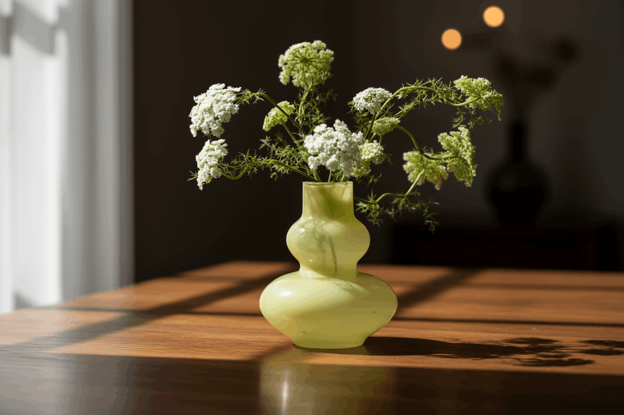 Lowlands Design Eldorado Chartreuse Vase