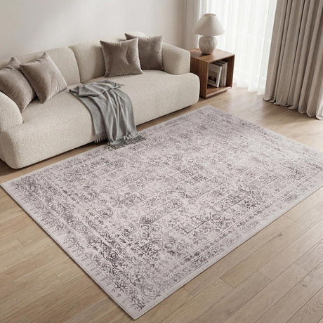Vintage‑Style Indoor Montana Cream Floor Rug | The Rugs