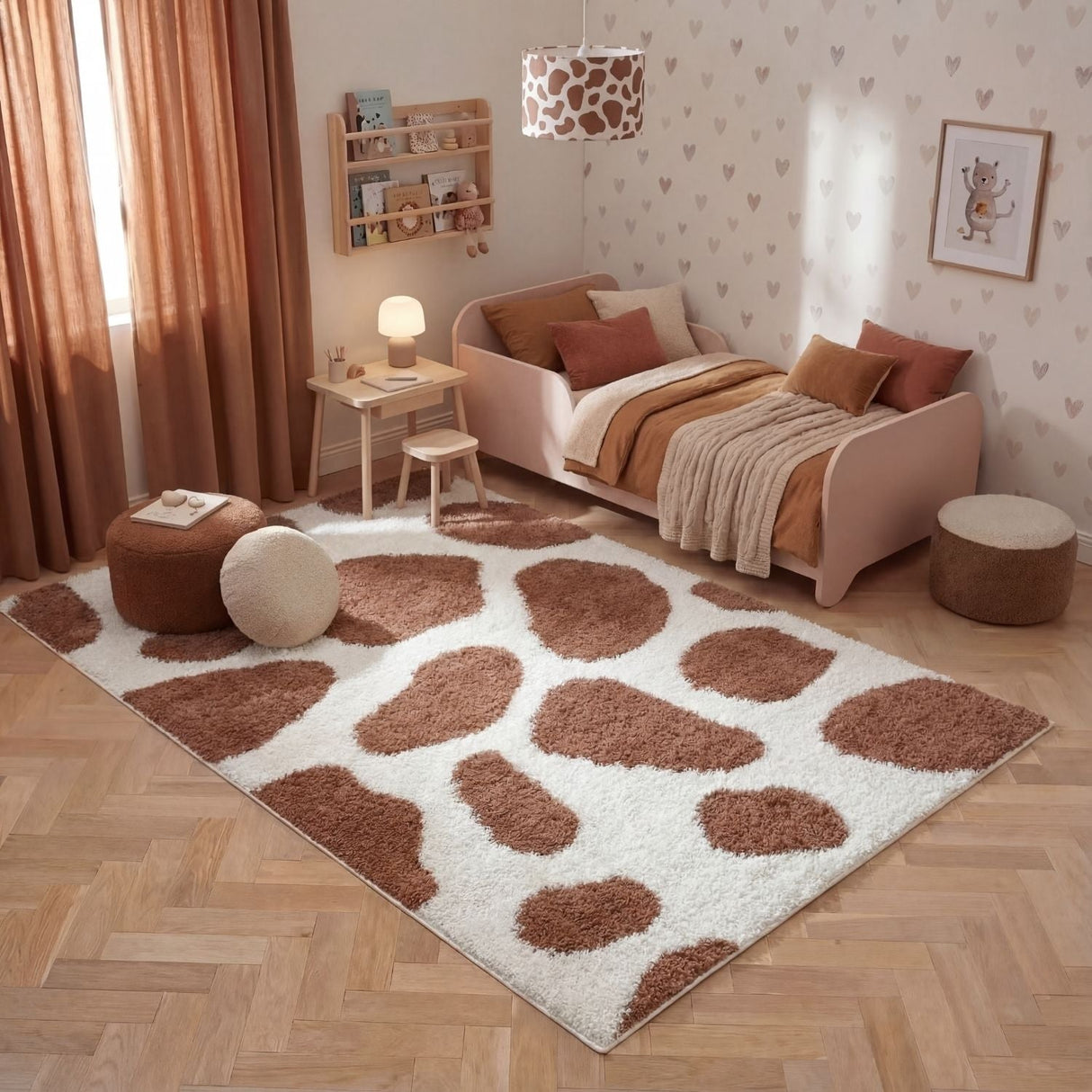 The Rugs Moodi Shaggy Terra Froth Rug
