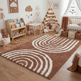 The Rugs Moodi Shaggy Terra Tawny Rug
