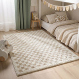 The Rugs Moodi Shaggy Light Beige Nomari Rug