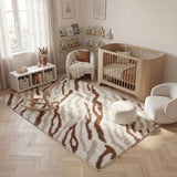 The Rugs Moodi Shaggy Cream Terra Savara Rug