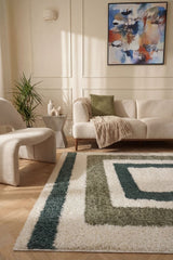 The Rugs Moodi Shaggy Green Marina Rug