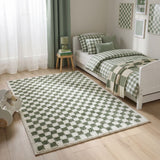 The Rugs Moodi Shaggy Green Lunel Rug