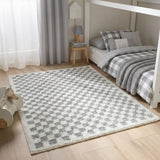 The Rugs Moodi Shaggy Grey Mulberry Rug