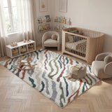 The Rugs Moodi Shaggy Multicolour Tidecrest Rug