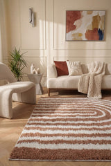 The Rugs Moodi Shaggy Terra Tawny Rug