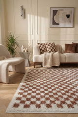 The Rugs Moodi Shaggy Terra Pixelate Rug