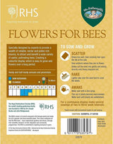 AllotMate Essentials RHS Flowers for Bees Easy Sow Seeds - 20g Box