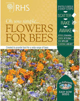 AllotMate Essentials RHS Flowers for Bees Easy Sow Seeds - 20g Box